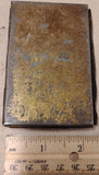 Vtg Antique Jas H Matthews Co Metal Stamp Pad Tin Excelsior No 0 Pittsburg Pa