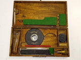 Vintage Devoe & Raynolds Wooden Surveyor Kit w/ Bausch & Lomb, Stanley No. 106
