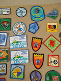 Large International Scout Patch Lot Sweden UK Europe Jamboree Scouts Badge