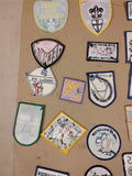 Large International Scout Patch Lot Sweden UK Europe Jamboree Scouts Badge