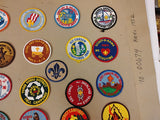 Vtg BSA Boy Scout Patch Lot 1970s 1980s Camporee Scout-O-Rama Insignia Badges