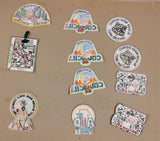 Lot 11 Vintage Boy Scout Patches BSA Glacier Ridge District Cub Akela First Aid