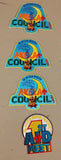 Lot 11 Vintage Boy Scout Patches BSA Glacier Ridge District Cub Akela First Aid