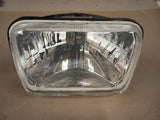 Universal 7x6 5x7 H4 Rectangular Headlight Conversion Clear Glass Lens Single
