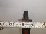 Antique Corbin 1250 Entry Mortise Lock Box with Ornate Brass Strike Plate