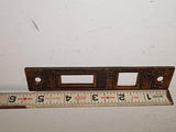 Antique Corbin 1250 Entry Mortise Lock Box with Ornate Brass Strike Plate