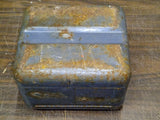 Vintage 1950s Black & Decker Home-Utility Steel Tool Box Mancave Rusty