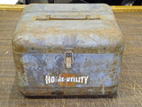 Vintage 1950s Black & Decker Home-Utility Steel Tool Box Mancave Rusty