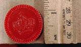 Vintage 1960 Whitman Crown Checkers 24 Plastic Self-Stacking USA No. 4413