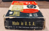 Vintage 1960 Whitman Crown Checkers 24 Plastic Self-Stacking USA No. 4413