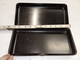 Vintage Patent Novelty Co Insurance Metal Lock Box Max Green Cleveland OH 1930s