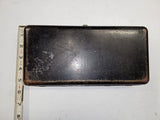 Vintage Patent Novelty Co Insurance Metal Lock Box Max Green Cleveland OH 1930s