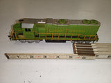 Vintage Life-Like HO Scale Illinois Terminal GP38-2 Locomotive 2004
