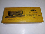 Vintage Ambroid HO Gauge ACL Watermelon Car Wood Craftsman Kit Assembled Box K-3