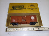 Vintage Ambroid HO Gauge ACL Watermelon Car Wood Craftsman Kit Assembled Box K-3