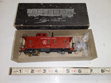 Vtg Silver Streak Line B&O Wood Sheathed Caboose Assembled Box C190 HO
