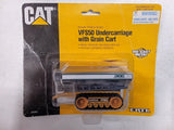 Vintage 1995 Ertl CAT VFS50 Undercarriage with Grain Cart 1/64 Scale - NIP NOS