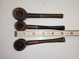 Vintage Tobacco Pipe Lot of 3 – Dr. Grabow Duke, Kaywoodie Custom Grain, Briar