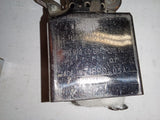 Vintage 1985 Zippo "1937 Replica" Solid Brass Lighter – Heavy Pocket Wear Patina