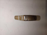 Vintage 1985 Zippo "1937 Replica" Solid Brass Lighter – Heavy Pocket Wear Patina