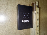 Zippo 218 Regular Black Matte Windproof Lighter – 2021 Brass Bottom – New in Box