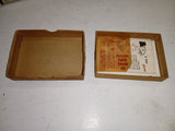 Vintage 1950s Zippo Cardboard Mailing Box & Complete Paper Inserts Ephemera Brad