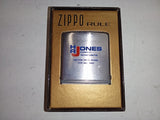 Vintage Zippo Rule Pocket Tape Measure – H.A. Jones Company Advertising (With Bo