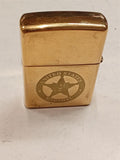 2010 Zippo Windproof Lighter – US Marshal Badge (Unfired High Polish Brass)