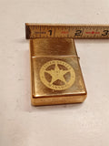 2010 Zippo Windproof Lighter – US Marshal Badge (Unfired High Polish Brass)