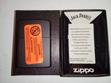 Zippo Jack Daniel’s Black Matte Lighter There's Nothing Like Old No 7 New In Box