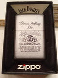 Zippo Jack Daniel’s Black Matte Lighter There's Nothing Like Old No 7 New In Box