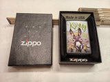 Zippo Kiss My Ass Donkey Matte Black Lighter Funny Novelty Humor New In Box
