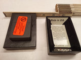 Zippo Kiss My Ass Donkey Matte Black Lighter Funny Novelty Humor New In Box