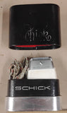 Vtg Schick Electric Razor Shaver with Case Cord Mid Century MCM Retro