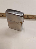 Vintage 1971 Plain Chrome Zippo Lighter – Working Condition NEW INSERT