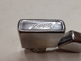 Vintage 1971 Plain Chrome Zippo Lighter – Working Condition NEW INSERT