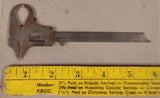 Vtg Arrow No 5 Boley Gauge Sliding Vernier Caliper General Leather Sheath USA