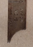 Vtg Arrow No 5 Boley Gauge Sliding Vernier Caliper General Leather Sheath USA