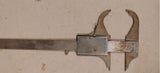 Vtg Arrow No 5 Boley Gauge Sliding Vernier Caliper General Leather Sheath USA
