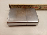 Vintage 1971 Plain Chrome Zippo Lighter – Working Condition NEW INSERT