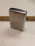 Vintage 1974 Zippo Chrome Windproof Pocket Lighter - Brushed Plain Made in USA