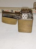 Vintage 1983 Zippo Slim Solid Brass Commemorative Lighter 1932-1983 Bradford PA