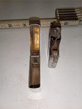 Vintage 1972 Zippo Lighter Standart Size Brushed Chrome 1-Slash Bottom Stamp