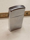 Vintage 1992 Zippo Lighter American Airlines Logo Brushed Chrome D VIII