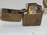 Vintage 1985 Zippo Lighter Regular Solid Brass Commemorative 1932-1985 Bradford