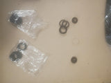 Harley Davidson OEM Black Frame Hole Plug Kit Metal Tool Rubber Rings 58758-93