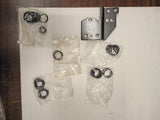 Harley Davidson OEM Black Frame Hole Plug Kit Metal Tool Rubber Rings 58758-93