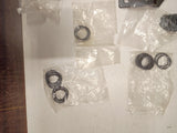 Harley Davidson OEM Black Frame Hole Plug Kit Metal Tool Rubber Rings 58758-93