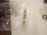 Harley Davidson OEM Black Frame Hole Plug Kit Metal Tool Rubber Rings 58758-93