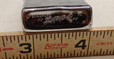 1978 Vintage Zippo Lighter Chrome Pinstripe Cross Hatch Engraved FRANK USA